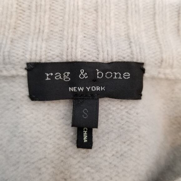 rag & bone 100% Merino Wool Long Sleeve Sweater Dress Size Small - Picture 5 of 9